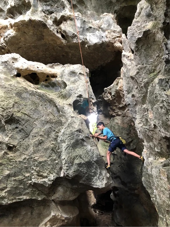 Yangshuo climbing