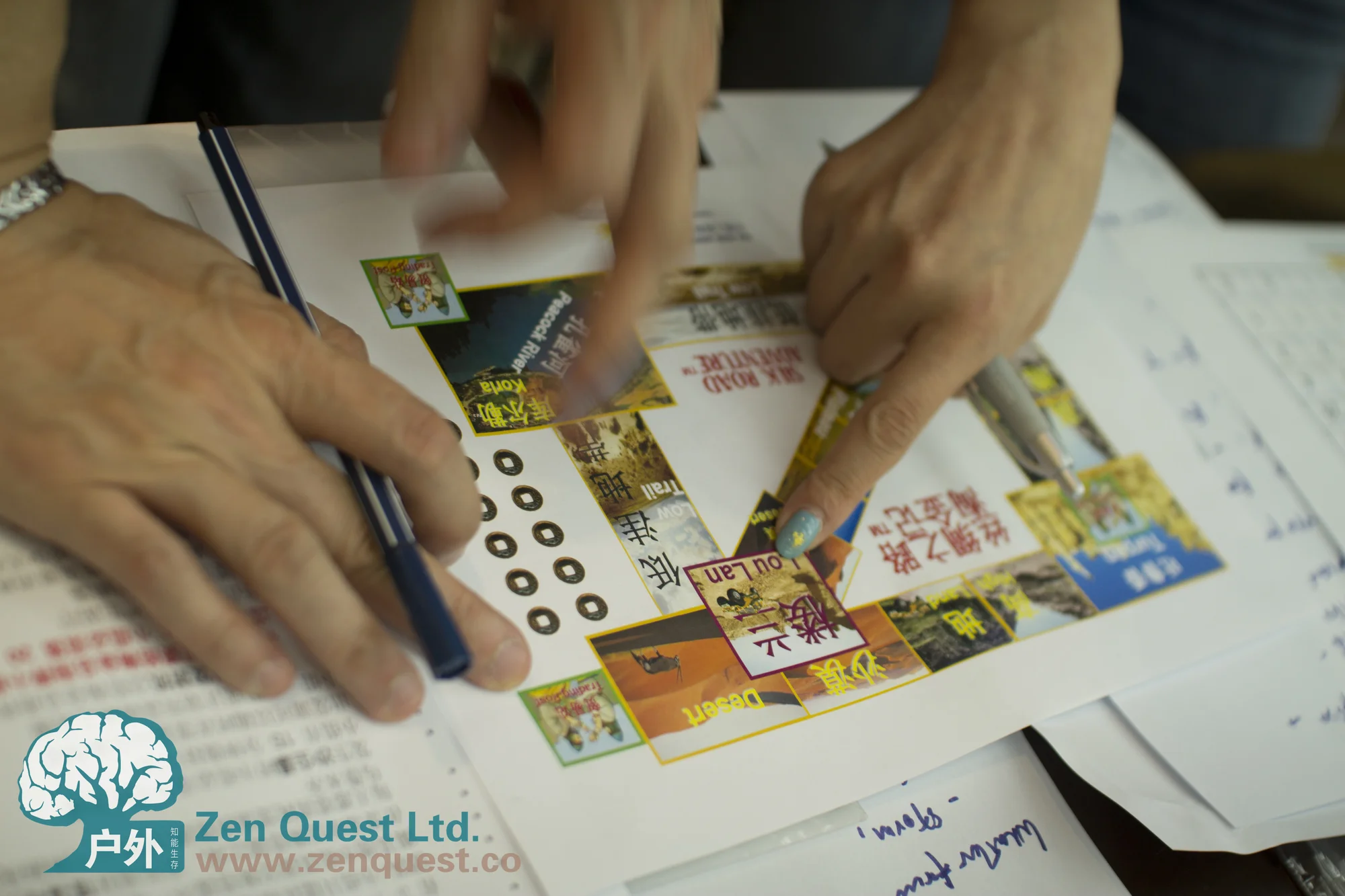 Board game, team building