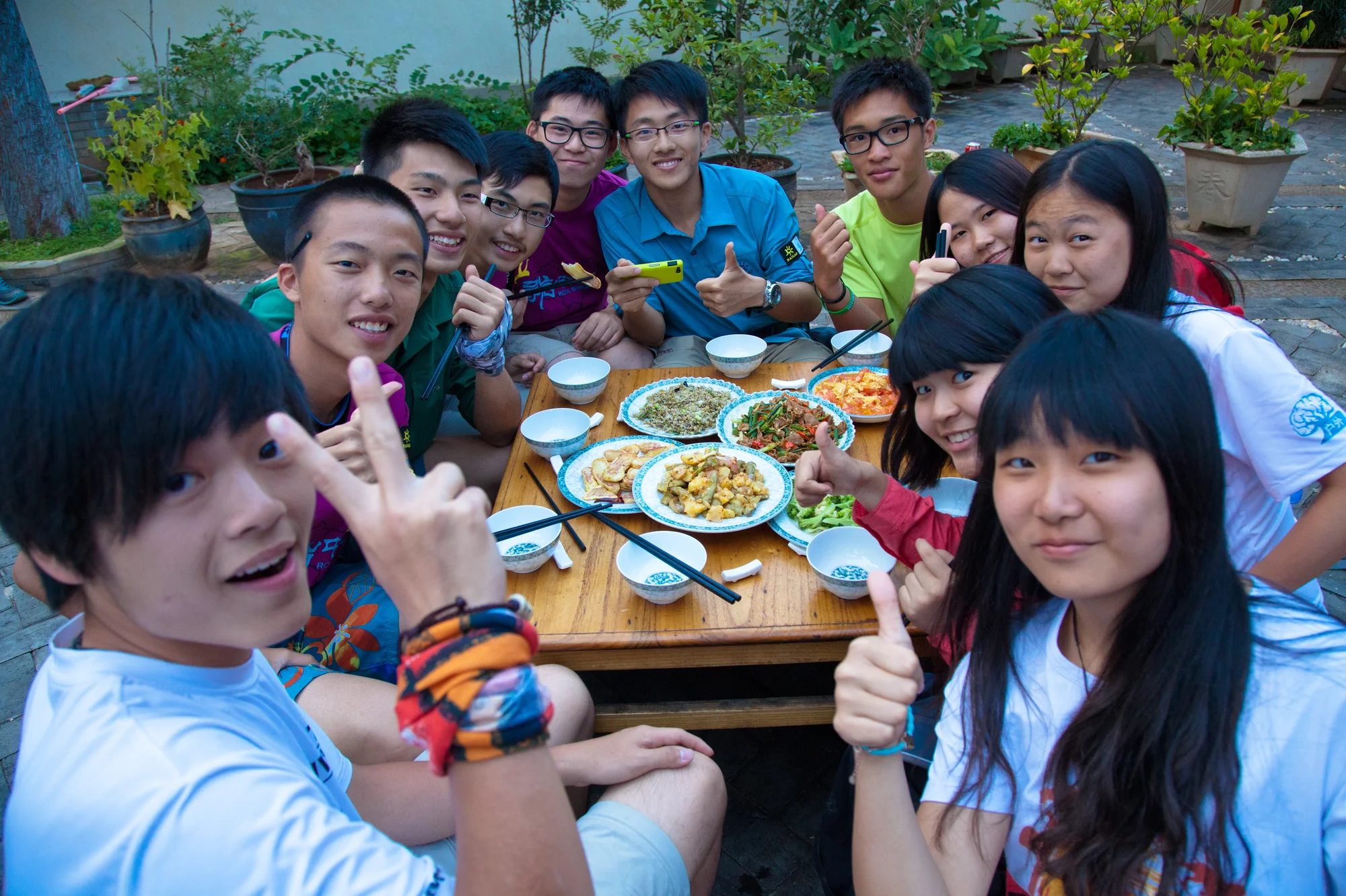Local cooking in Yangshuo