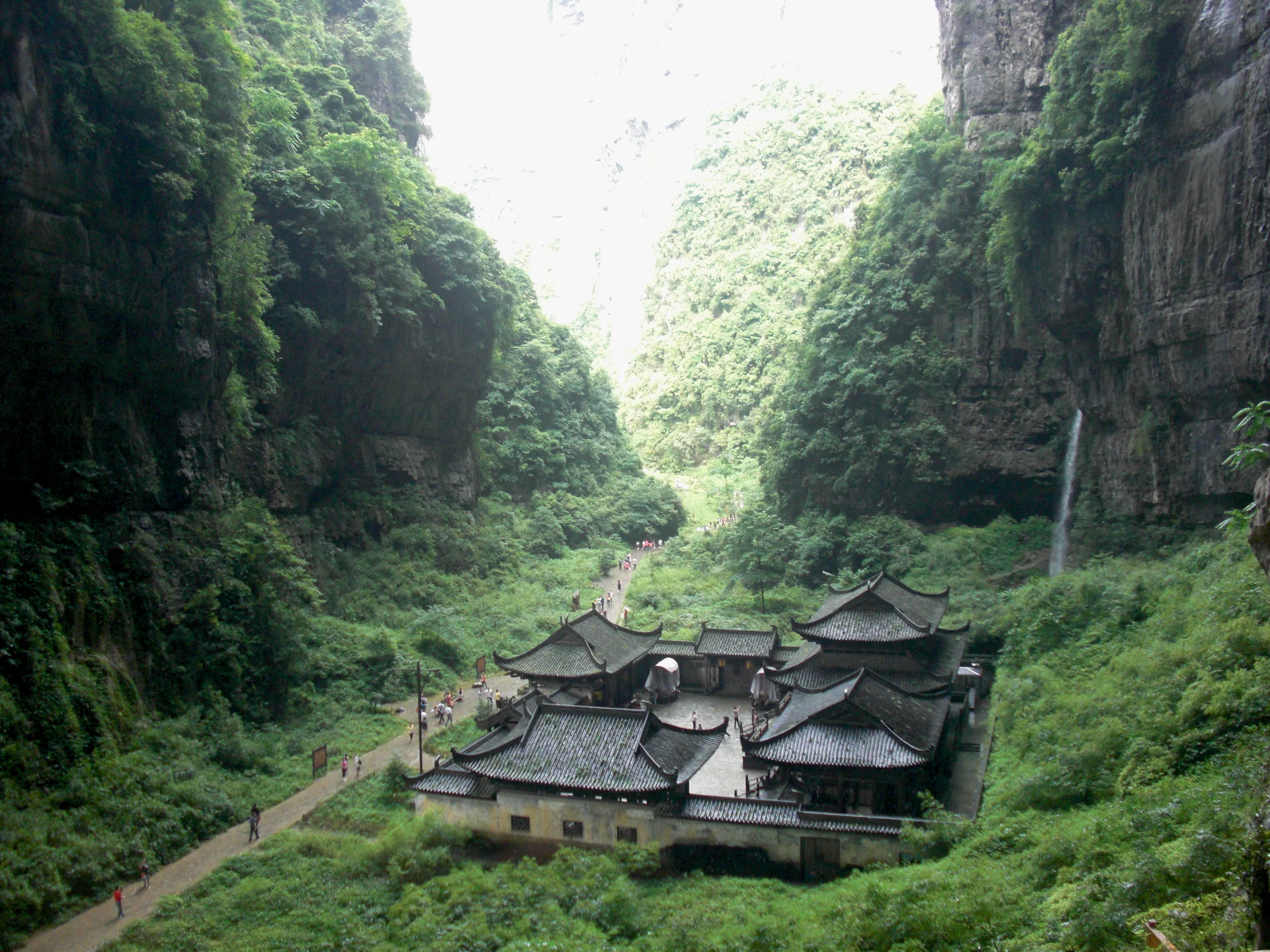 Wulong, China mountain photo