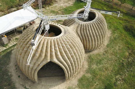 3D printed Mud House 