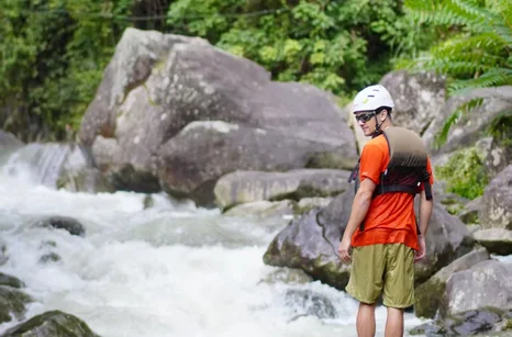 Max on the XingPing River Hike