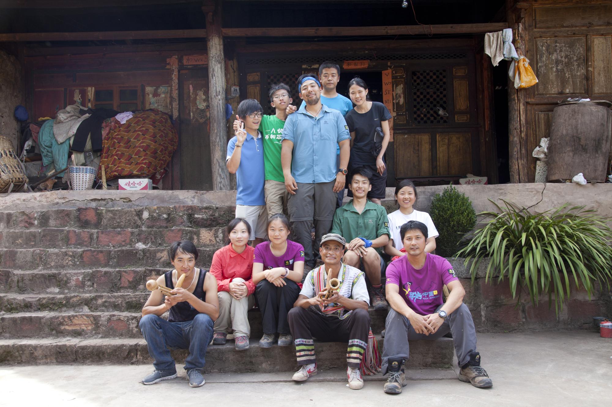 Dancing lessons, group photo