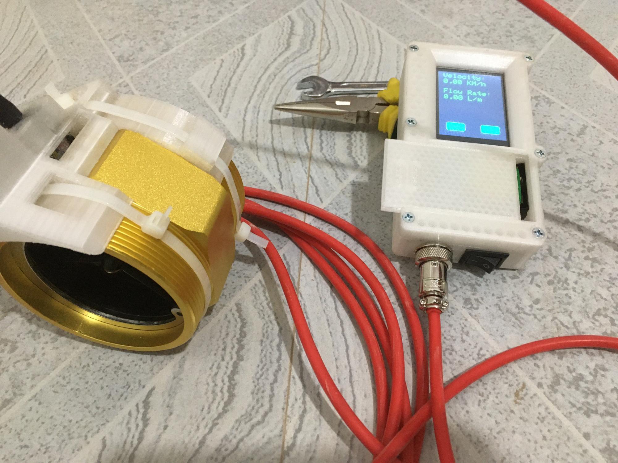 An open source 3d printed flow meter for geography river studies