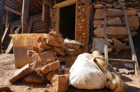 Yunnan China Earthship construction