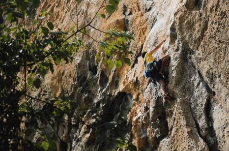 Max Climbing in Yangshuo, Guangxi